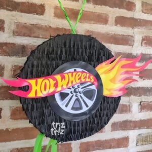 Piñata circular Hot Wheels