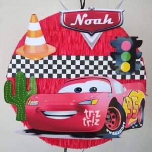 Piñata circular Cars
